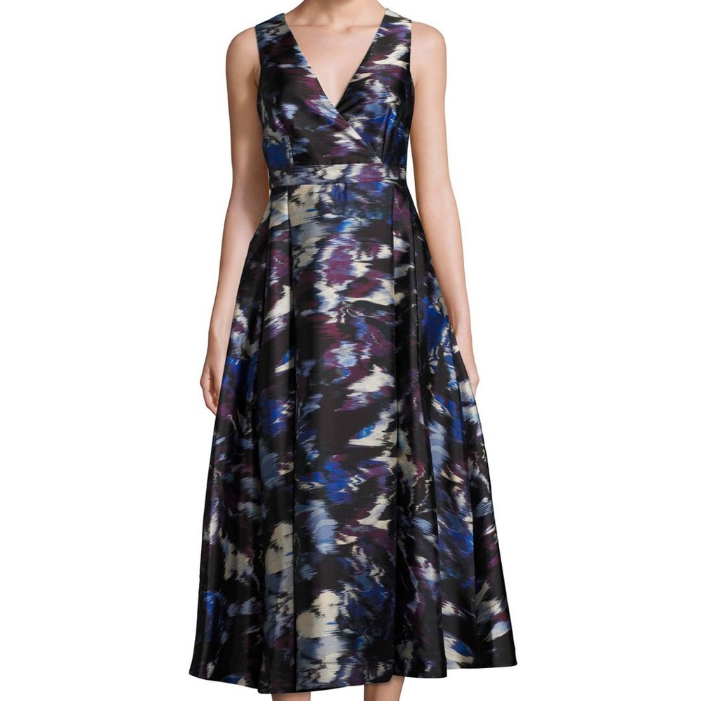 LK BENNETT ✨LOENA DRESS US4 purple midi✨